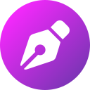 pluma fuente icon