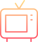 anuncio de televisión icon