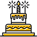 pastel de cumpleaños icon