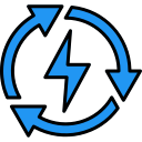 energía renovable icon