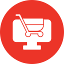 las compras en línea icon