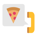 delivery de pizza icon