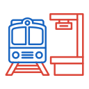 parada de tren icon