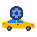 servicio de auto icon