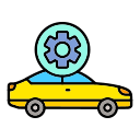 servicio de auto icon