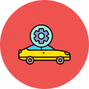 servicio de auto icon