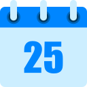 número 25 icon