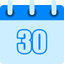 numero 30 icon