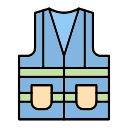 chaleco protector icon