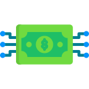 dinero digital icon