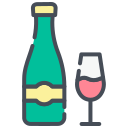 botella de vino icon