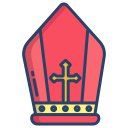 corona papa icon