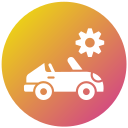 servicio de auto icon