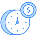 el tiempo es dinero icon