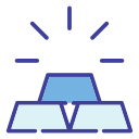 Золотые слитки 