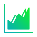 gráfico de ondas icon