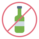 no alcohol