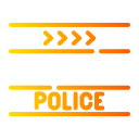 cerco policial icon