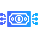 dinero digital icon