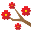 flor de cerezo icon