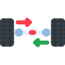 alineación de las ruedas icon