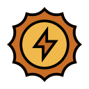 energía solar icon