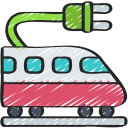 tren electrico icon