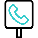 Telephone animated icon