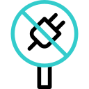 No plug animated icon