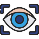 escáner ocular icon