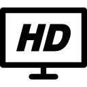 televisión hd icon