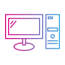 monitor de computadora icon