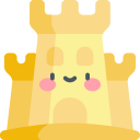 castillo de arena icon