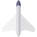 avión supersónico icon