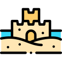 castillo de arena icon