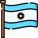 ondear la bandera argentina icon