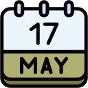 fecha del calendario icon