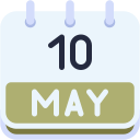 fecha del calendario icon