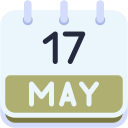 fecha del calendario icon