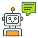 robot de chat icon