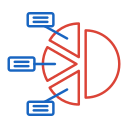 gráfico circular icon