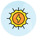 energía solar icon