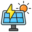 energía solar icon