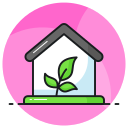 hogar ecológico icon