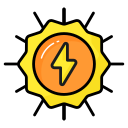 energía solar icon