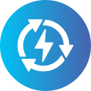 energía renovable icon