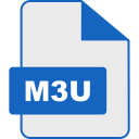 extensión m3u 