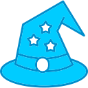 sombrero de mago icon