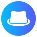 sombrero de fieltro icon