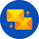 intercambiar correos icon